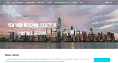 Desktop Screenshot of plasticsurgeryny.org